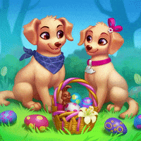 Easter Eggs Smile GIF by G5 games