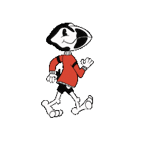PeteyThePuffin anime animation cartoon walking Sticker