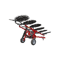 nordenmfg hay norden norden mfg wheel rake Sticker
