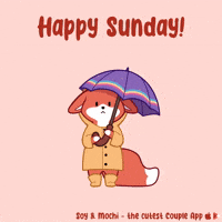 Happy Sunday Sun GIF by SoyandMochi