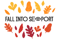 New England Fall Sticker by seaportbos