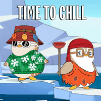 Take It Easy Chill GIF by Pudgy Penguins