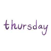 Week Days Sticker