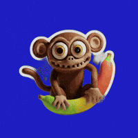 Hungry Monkey GIF