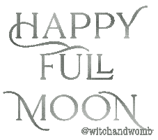Moon Fullmoon Sticker by Witch and Womb