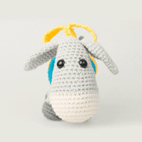 donkey crochet GIF