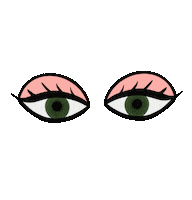 Looking Make Up Sticker by Demic