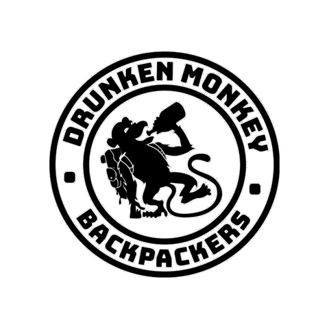 DrunkenMonkeyHostel giphygifmaker hotel prague hostel Sticker