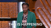 Happy Joel Mchale GIF by ABC Network