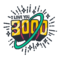 Ironman Love Sticker