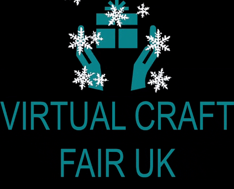 Christmas Snow GIF by Virtual Craft Fair