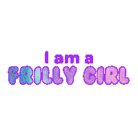 lilyfrilly girl power princess bows hairbows Sticker
