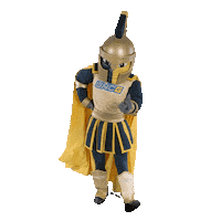 Blue And Gold College Sticker by UNCG