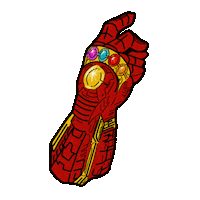 Iron Man Illustration Sticker