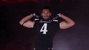 University Of Cincinnati Point GIF by Cincinnati Bearcats