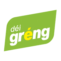DeiGreng logo 3d rotation partei Sticker