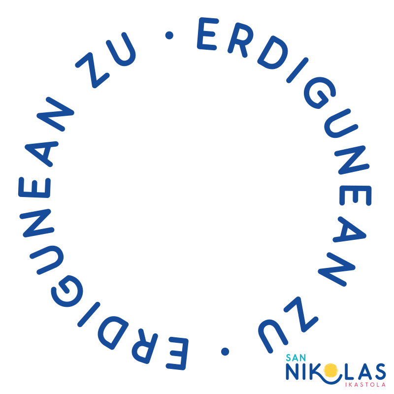 SanNikolasIkastola giphyupload euskara euskera ikastola Sticker