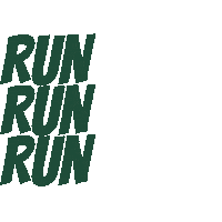 Run Ck Sticker by Club Kakatua