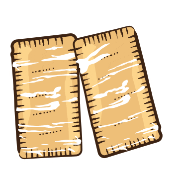 rachlmansfield giphyupload gluten free paleo pop tarts Sticker