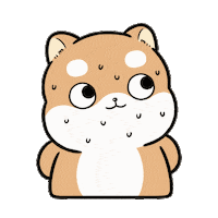Line Shiba Sticker by 柴犬皮皮&小胖雞