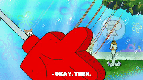 season 9 squid defense GIF by SpongeBob SquarePants