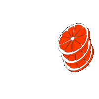 jawdropcocktails sweet orange fruit cocktail Sticker