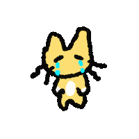 Sad Cry Sticker