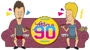 butthead febbrea90 Sticker by Random, una festa a caso