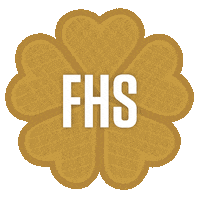 Folkehogskolene norge waffle fhs skole Sticker