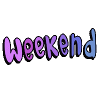 Happy Sunday Friday Sticker by Demic