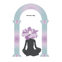 Art Glowing Sticker by Enlightened Beauty