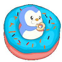 Hungry Chill Sticker by Pudgy Penguins