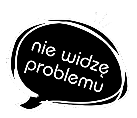 No Problem Sticker by dejna