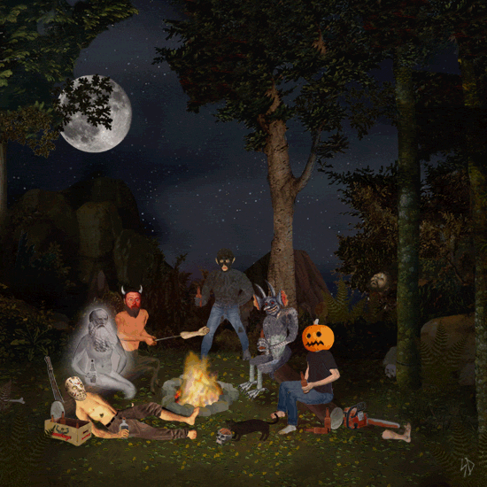 halloween monsters GIF by Scorpion Dagger