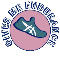Running Sticker by ASICS