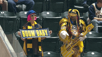 indiana pacers lol GIF by NBA
