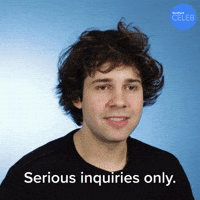 Serious Inquiries Only