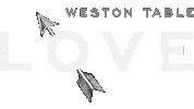 Heart Love Sticker by Weston Table