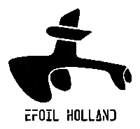 eFoilHolland sup rein efoil jetboard Sticker