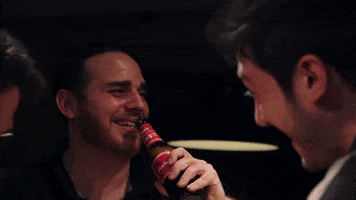 Drinking Beer GIF by LLIMOO