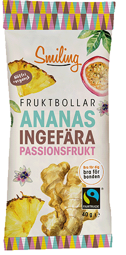 Smilingsverige giphyupload smiling snacks ananas Sticker