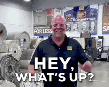 Whats Up Flooring GIF by Floor Trader of Tacoma