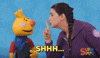 Puppet Be Quiet GIF by Super Simple