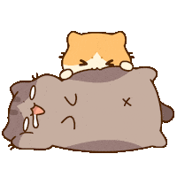 Cats Sticker by Bichi Mao