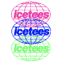 ICETEESHOP bolivia worldwide icetees Sticker