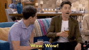 Max Greenfield Reaction GIF by CBS