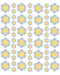 Blue Flowers Sticker by candy_and_the_king