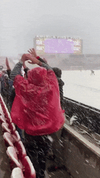 Soccer Fans Unbothered by Snowstorm in Salt Lake City