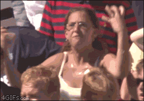 Angry Fan GIF