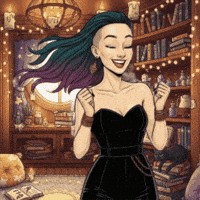 Happy Witch GIF by Graphic Delancey